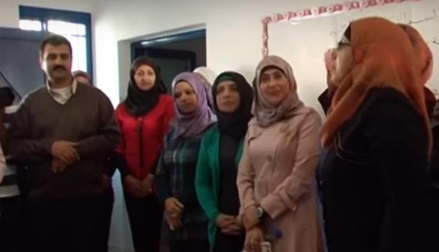 Opening of the Muscat Secondary School for Girls - Bethlehem - Al-Doha