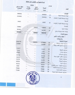 تقرير المدقق 2024 