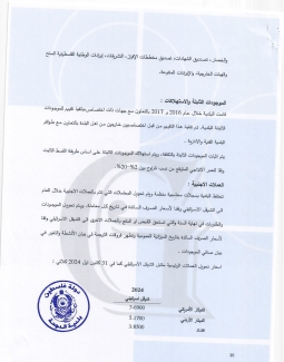 تقرير المدقق 2024 