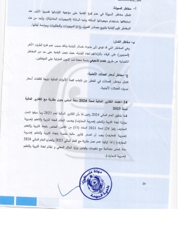 تقرير المدقق 2024 