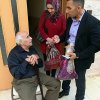 رئيس البلديه يزور جمعية بيت القديس نقولاس للمسنين