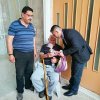 رئيس البلديه يزور جمعية بيت القديس نقولاس للمسنين